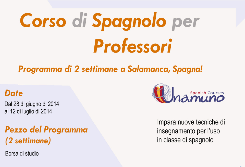 Programma per professori di spagnolo